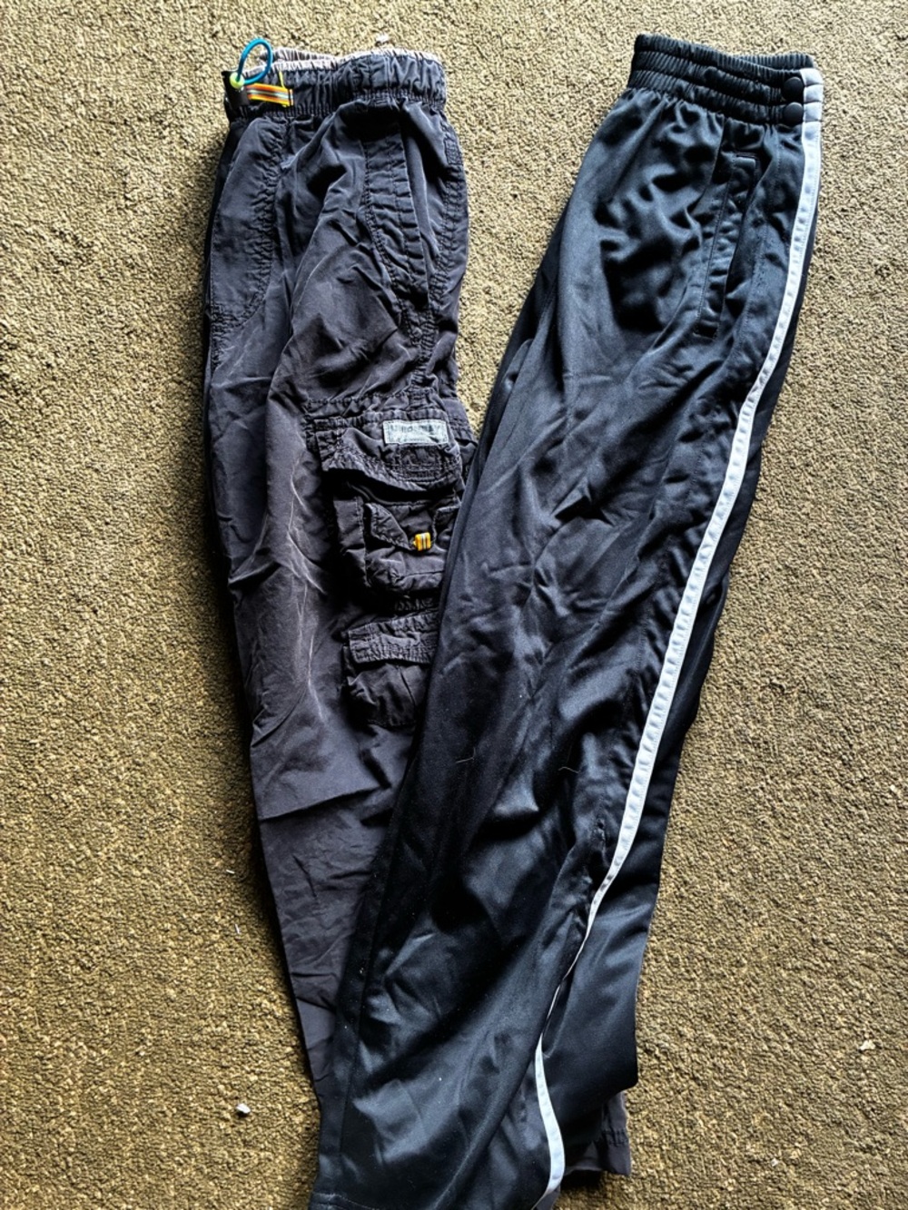 Boy’s Black Cargo & Track Pants